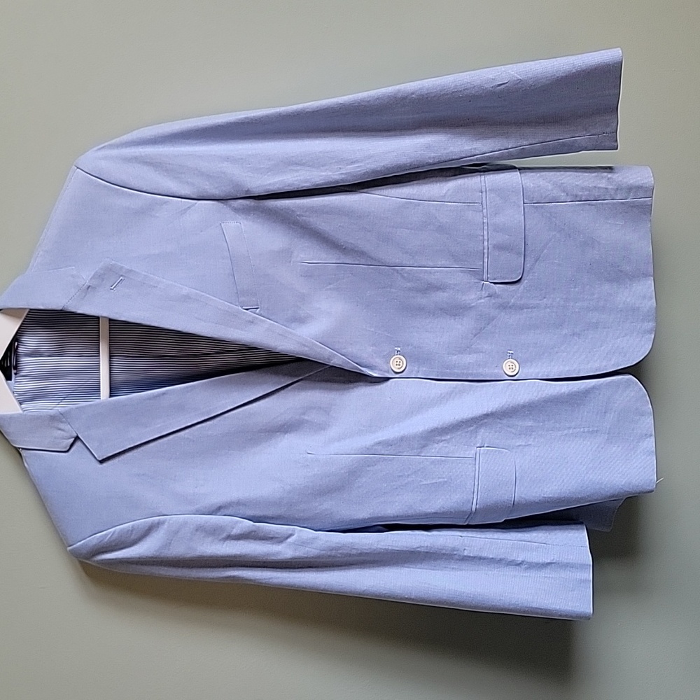 NWOT Tommy Hilfiger Blazer Lt Blue Boys sz 18